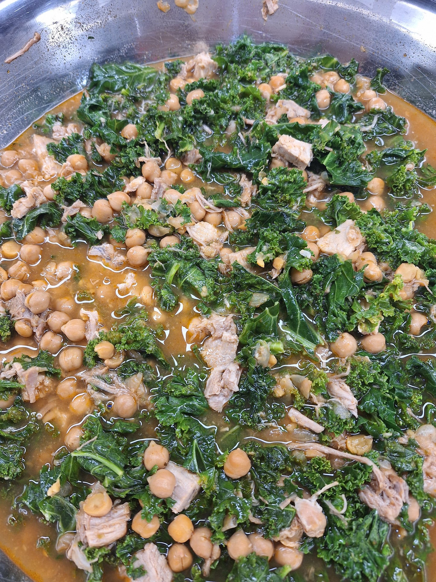 Pork, Chickpea and Kale Pazole