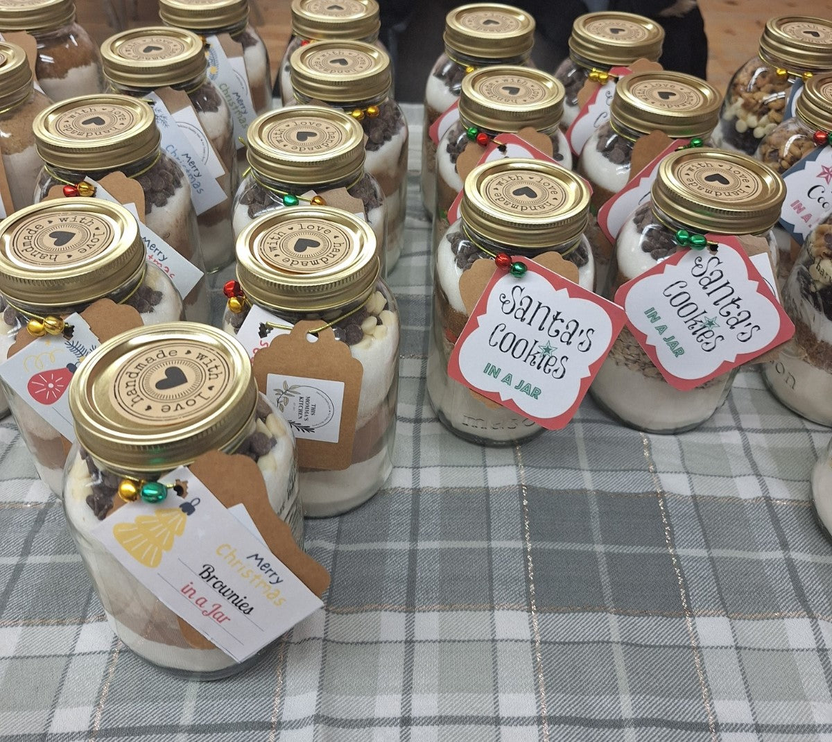 Christmas Cookies In A Jar