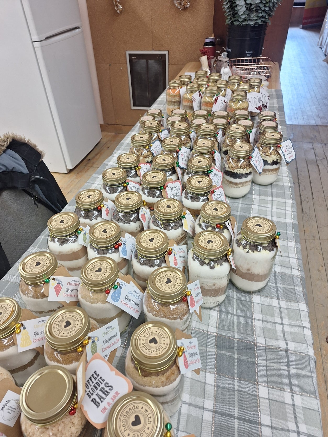 Christmas Cookies In A Jar