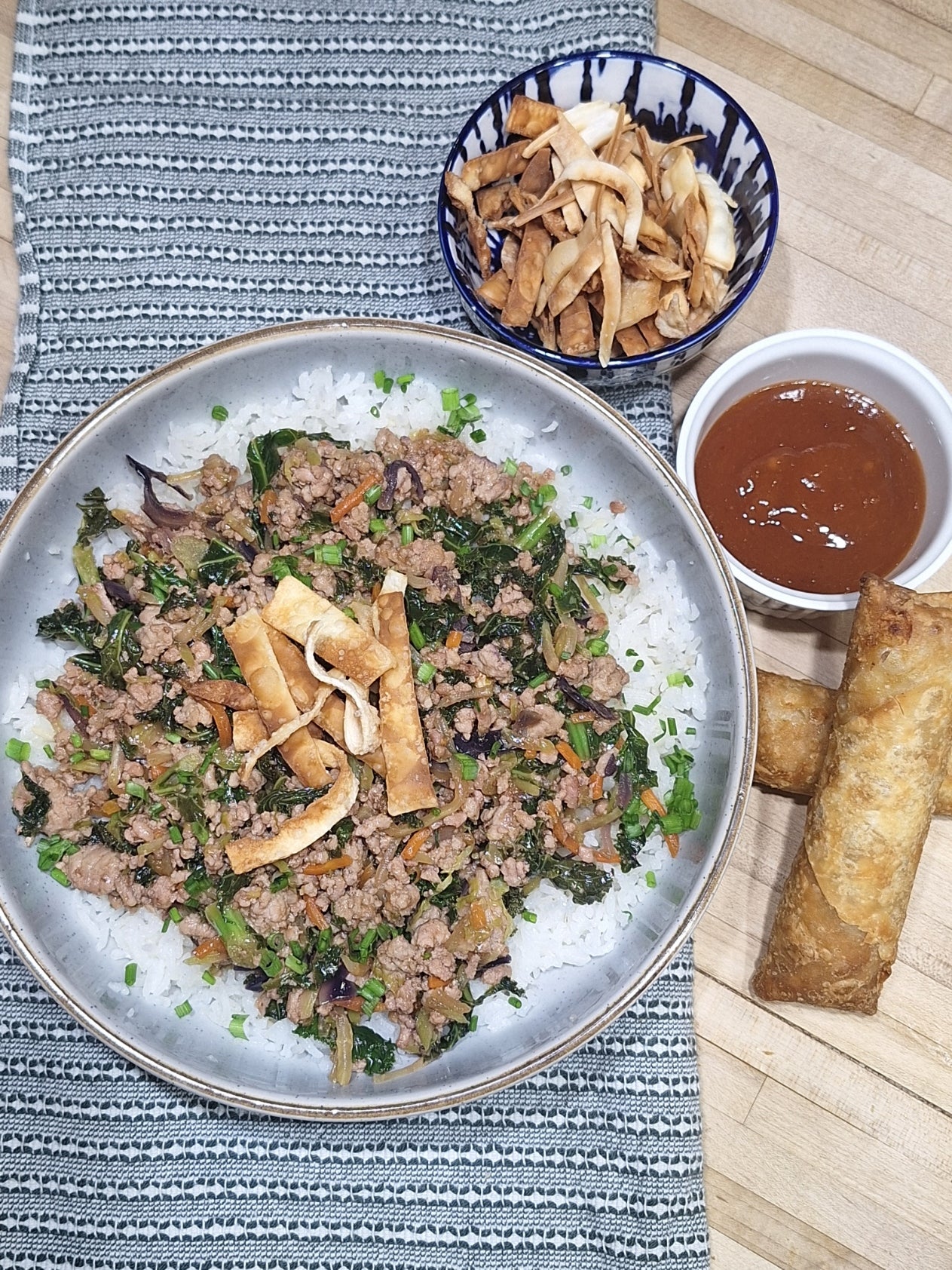 Egg Roll Bowl