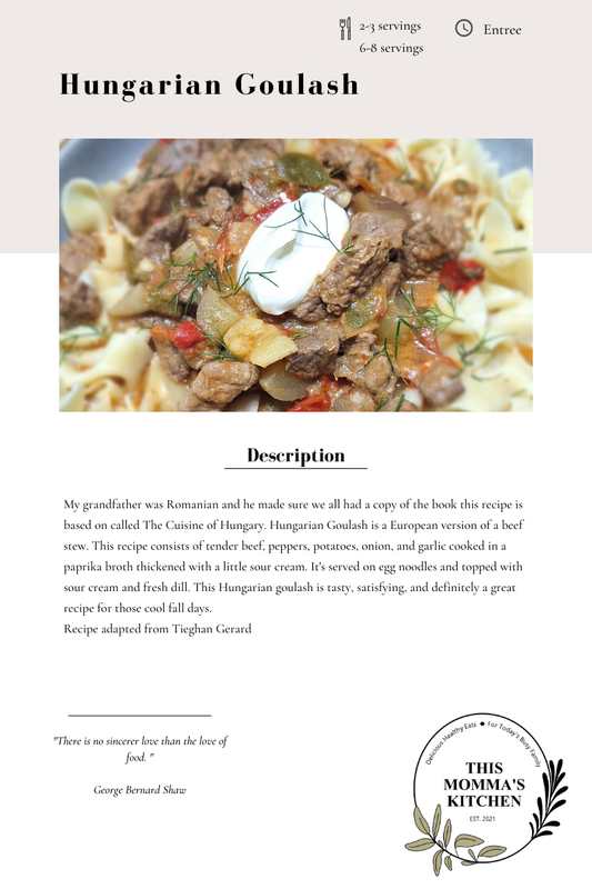 Hungarian Goulash