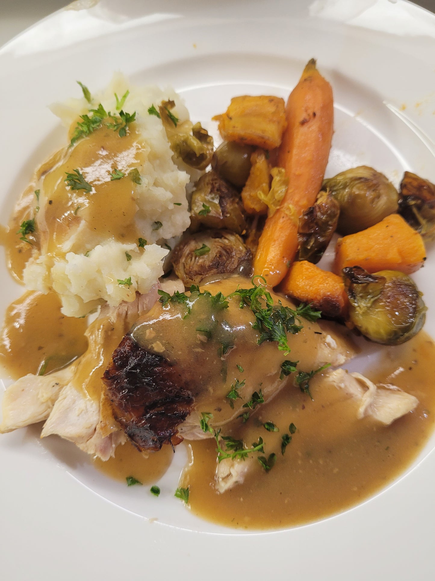 Roast Chicken Dinner & Roast Turkey Dinner