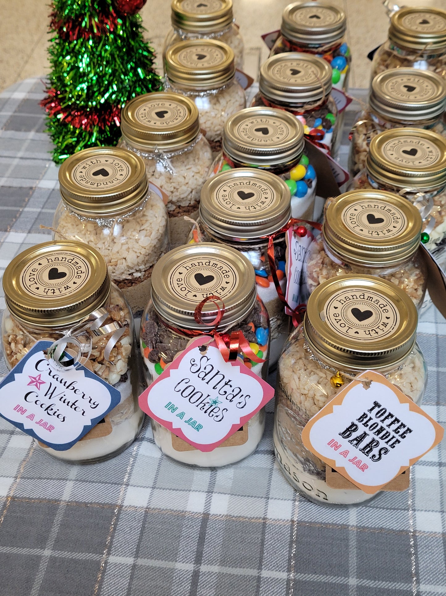 Christmas Cookies In A Jar